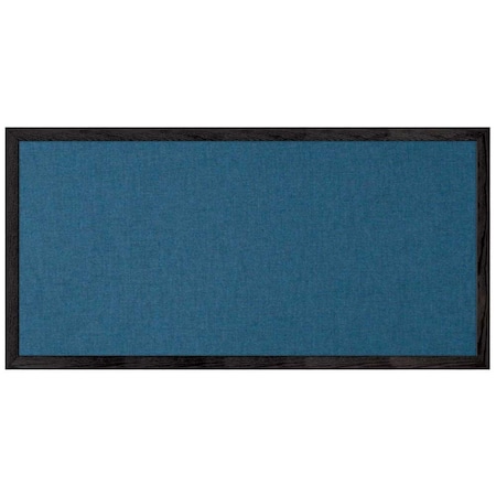 United Visual Products Combo Board, 72"x48", Black Frame/White Porcelain & Forbo UVDECORK7248B-WHTPORC-FORBO